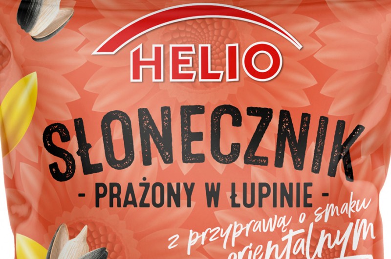 HELIO wprowadza orientalną nowość! Słonecznik prażony w łupinie z przyprawą o smaku orientalnym 