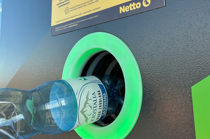 Netto testuje system kaucyjny – pierwsze automaty już działają