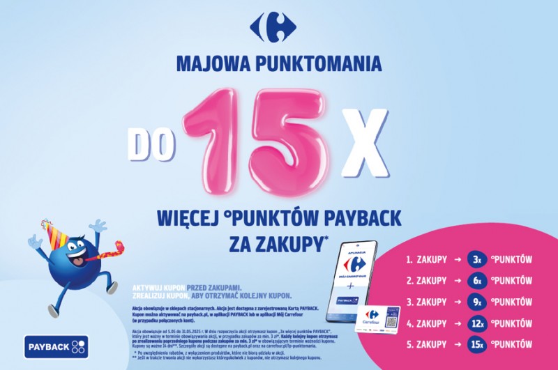 Carrefour i PAYBACK świętują pierwszy rok współpracy