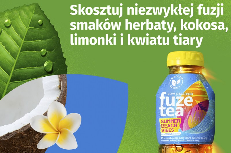 Nowa FuzeTea Summer Beach Vibes – tropikalna świeżość