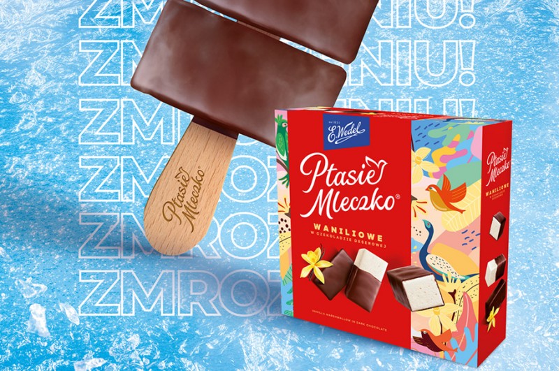 Ptasie Mleczko® idealne na lato! Rusza letnia kampania pod hasłem: SPRÓBUJ PO ZMROŻENIU