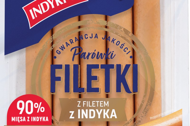 Indykpol promuje nowość – parówki Filetki z indyka