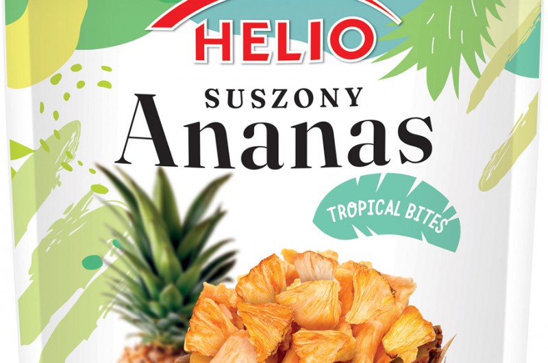 Helio Tropical Bites Suszony Ananas