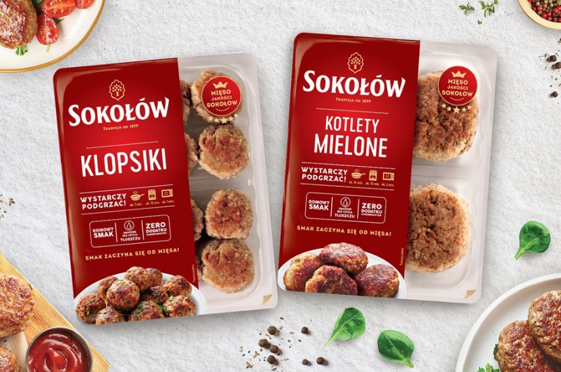 Kotlety mielone i Klopsiki Sokołów Wystarczy podgrzać – i danie gotowe!