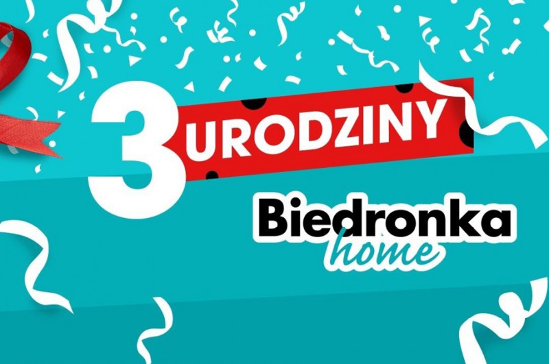 Biedronka Home obchodzi trzecią rocznicę działalności