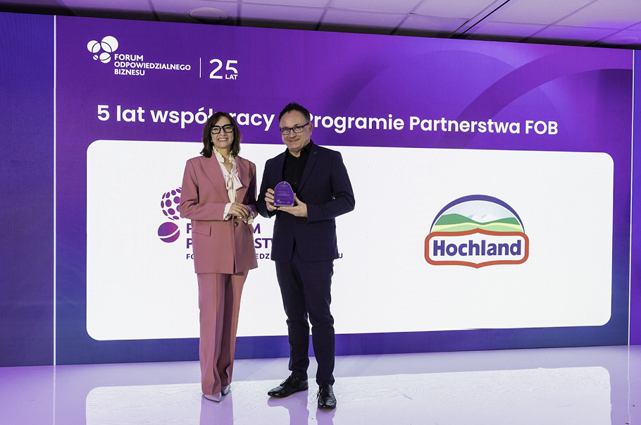 Hochland Polska w Rankingu ESG. Odpowiedzialne Zarządzanie 2025