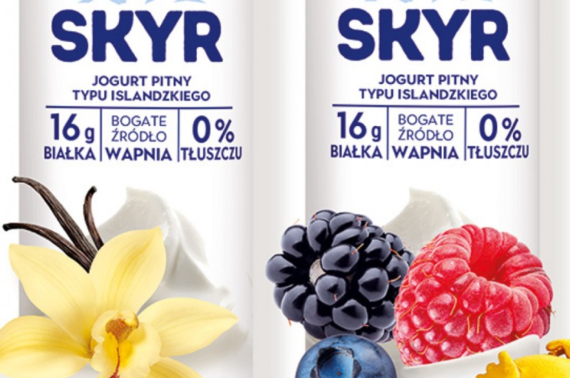 Danio Skyr jogurt pitny typu islandzkiego już na półkach sklepowych 