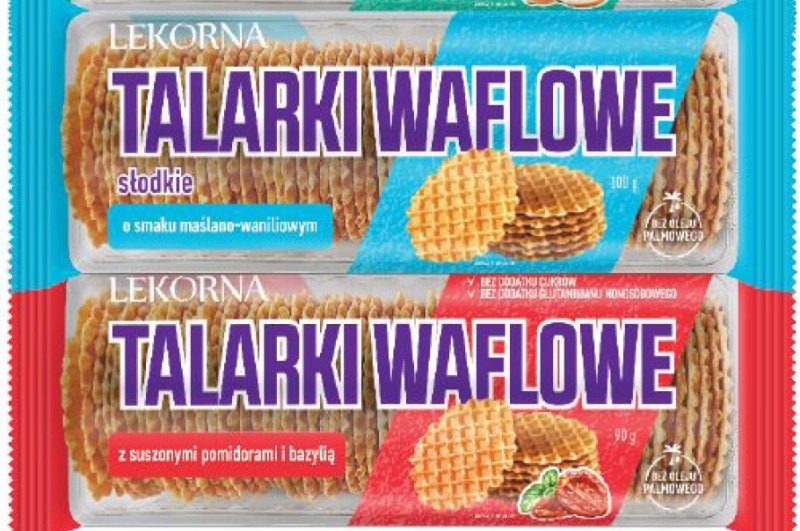 Nowa linia wafelków od Lekorna
