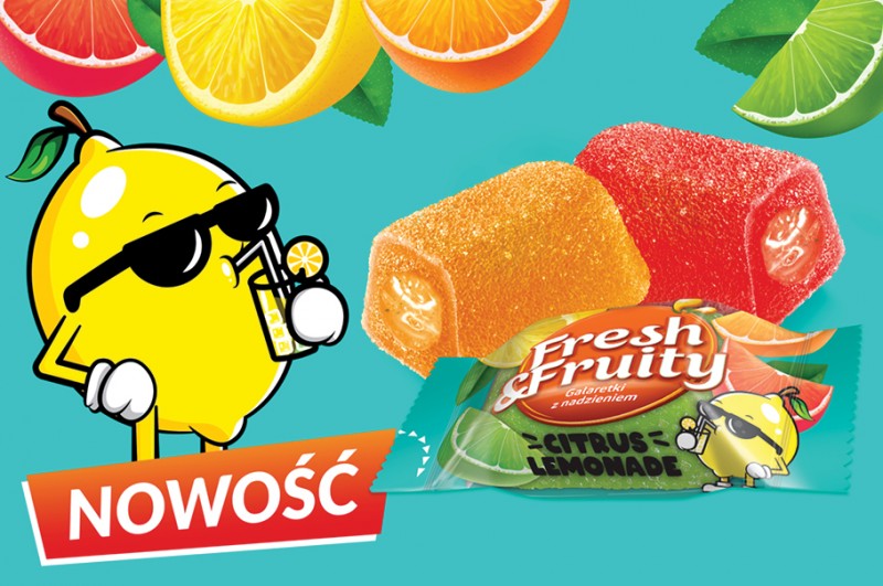 Fresh&Fruity Citrus Lemonade – nowy, orzeźwiający smak lata!