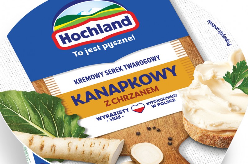NOWOŚĆ! Hochland KANAPKOWY z chrzanem!