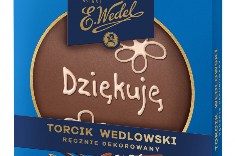 „Dziękuję” zapisane czekoladą - specjalna edycja Torcika Wedlowskiego na zakończenie roku szkolnego