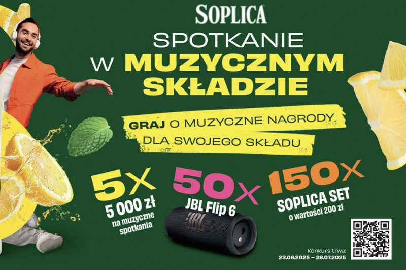 Soplica zaprasza do udziału w konkursie „Spotkanie w muzycznym składzie”