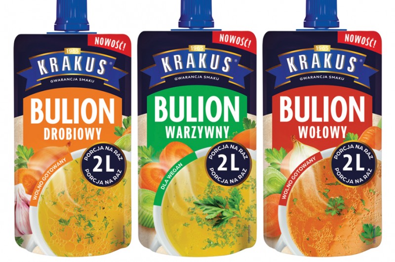 Wygodna i pyszna porcja na raz - Buliony w tubce od Krakusa