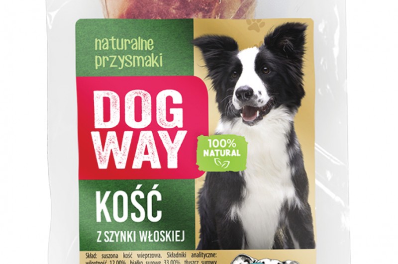 DogWay 100% Natura Kość z szynki włoskiej