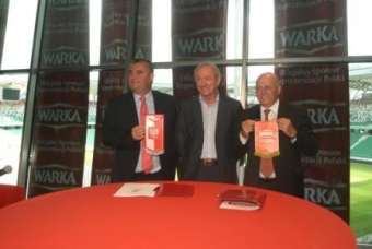 Warka sponsorem Reprezentacji Polski