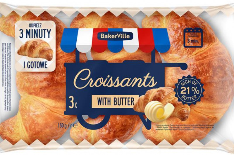 Nowość od BakerVille – maślane croissanty z 21% masła