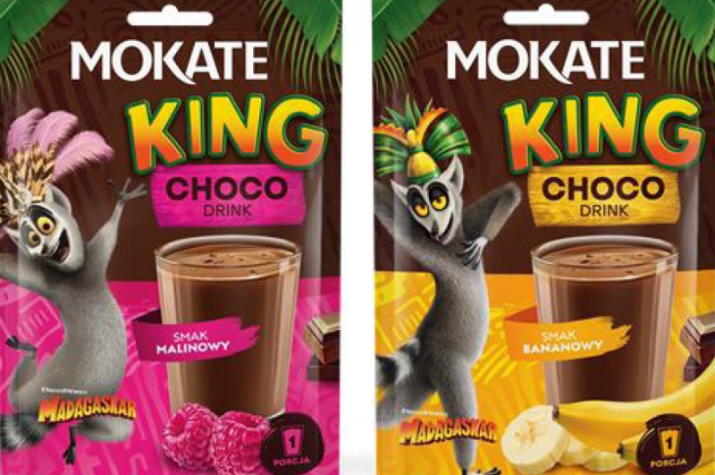 Mokate wprowadza King Choco Drink – Czekoladową Przygodę z Królem Julianem!