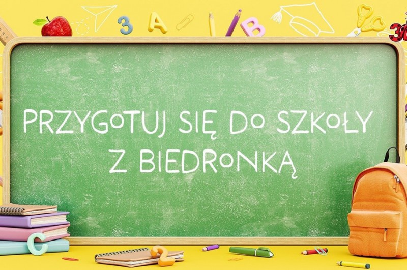 Ostatni dzwonek na wyprawkę! Promocje w Biedronce do 29 sierpnia