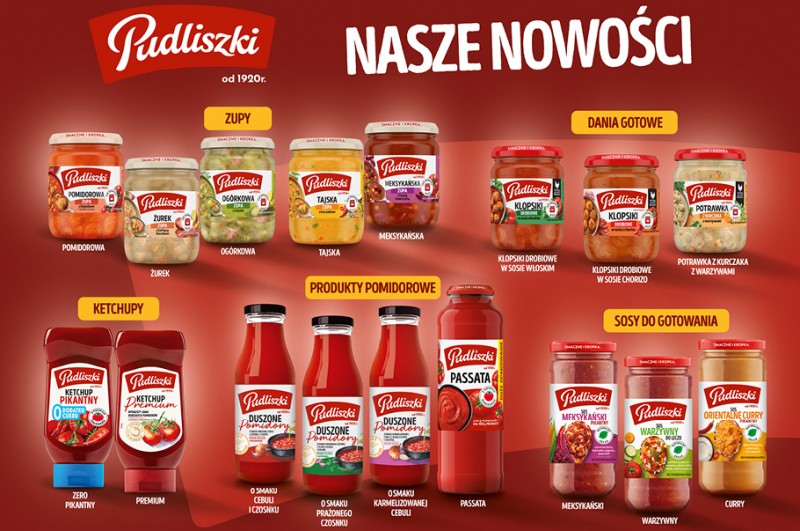 Pudliszki odpowiadają na wyzwania współczesności i prezentują aż 8 nowości