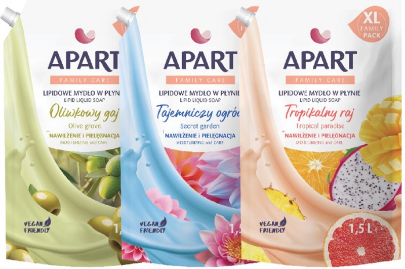 Delikatność i skuteczność w dużym formacie – nowa linia mydeł Apart