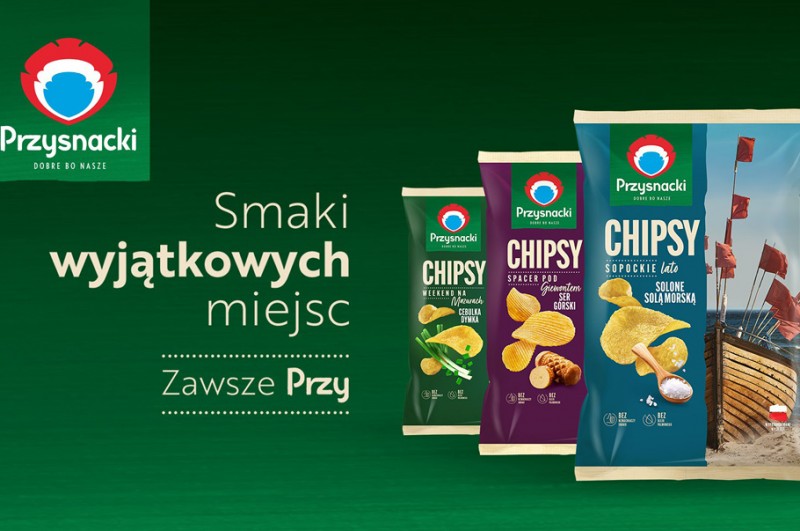 Kampania nowych chipsów Przysnacki