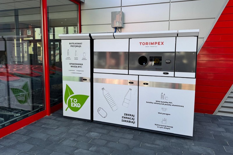 Torimpex automatyzuje zbiórkę z urządzeniami od TOMRA Collection