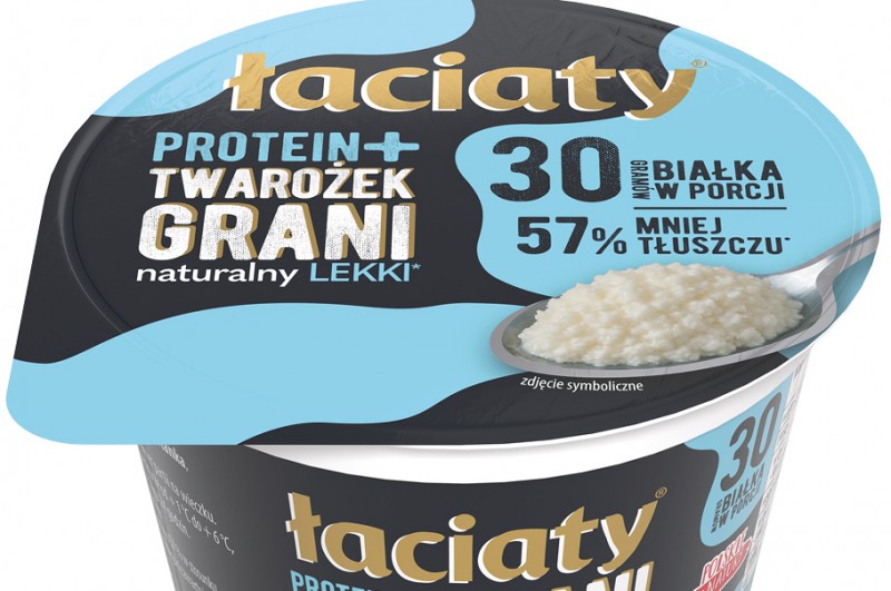Twarożek grani lekki Łaciaty Protein+