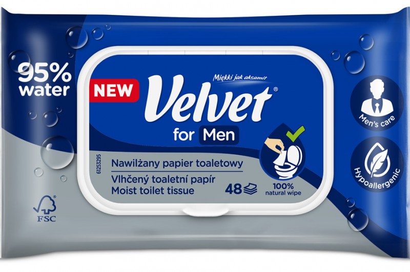 Nowy standard w męskiej higienie toaletowej od Velvet!
