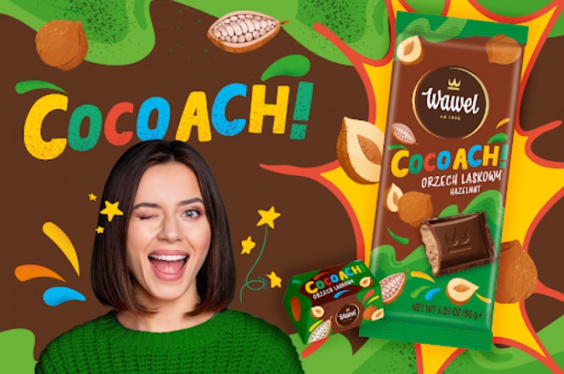Nowy orzechowy smak w linii słodyczy CocoACH!