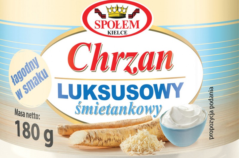 Chrzan z dodatkiem śmietanki WSP „Społem”