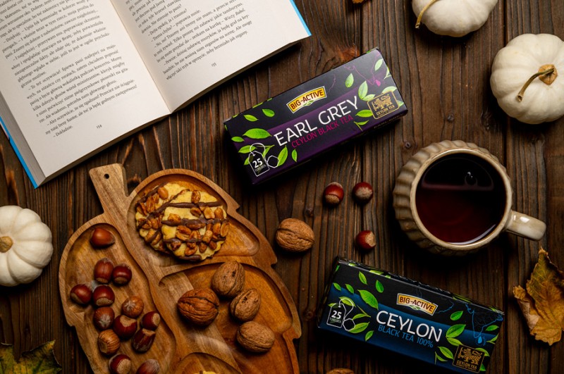 Herbaty czarne i czarne aromatyzowane Big-Active – codzienna porcja przyjemności!