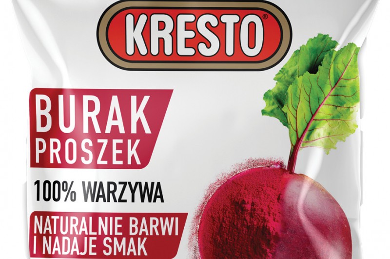 Proszki i grysy z owoców i warzyw liofilizowanych KRESTO