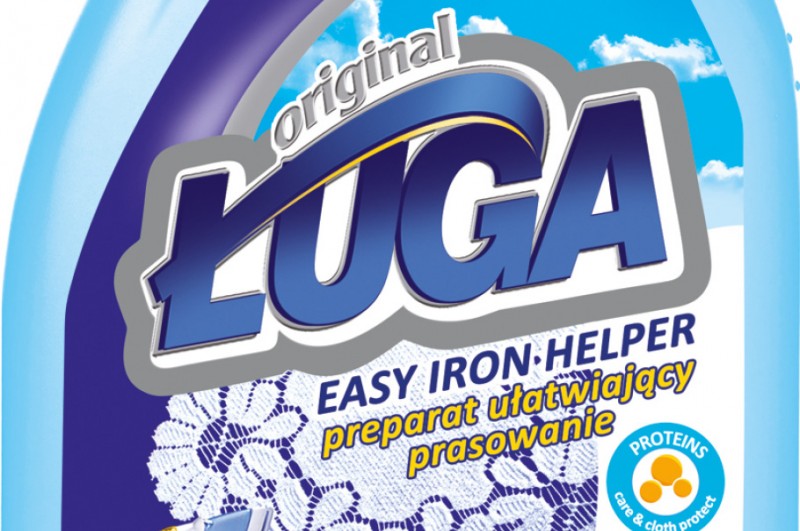 Ługa spray do prasowania w nowym opakowaniu