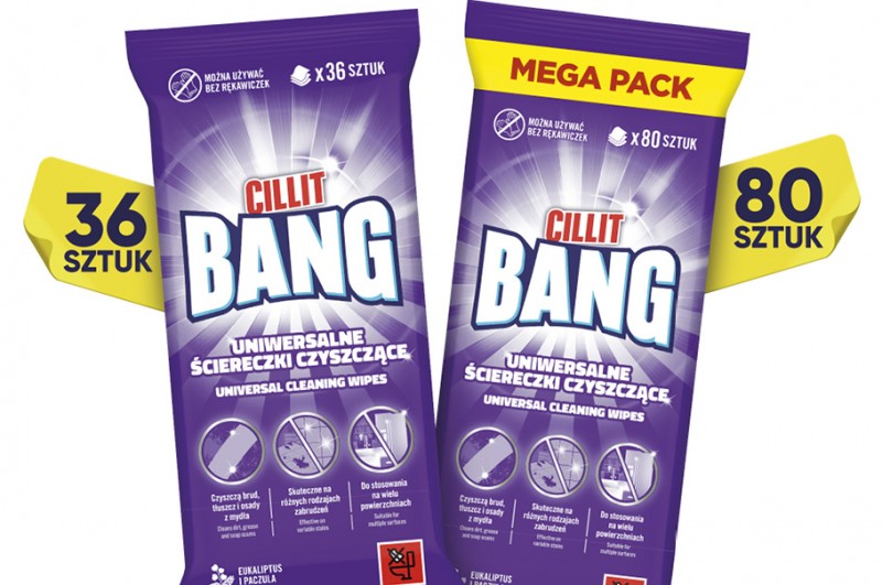Nowość od CILLIT BANG: Uniwersalne Ściereczki Czyszczące