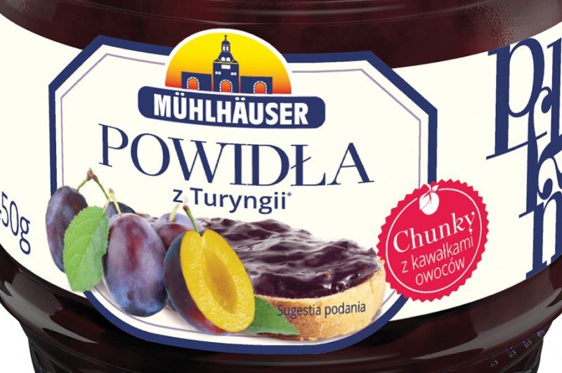 MÜHLHÄUSER – niemiecki lider powideł śliwkowych debiutuje w Polsce