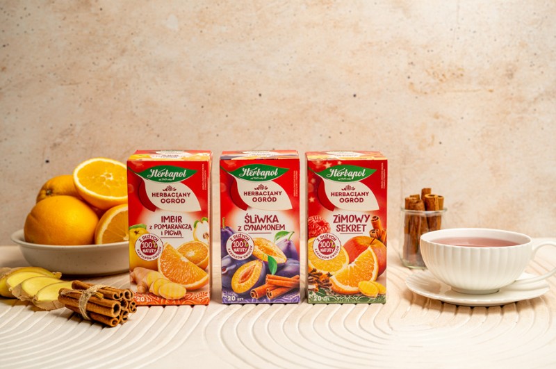 Zimowe herbatki Herbapol – przyjemnie rozgrzewają w chłodne dni