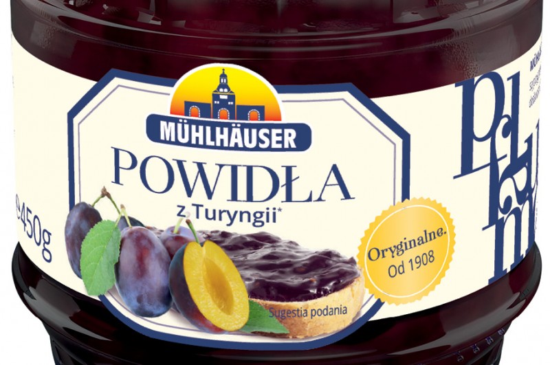 MÜHLHÄUSER – niemiecki lider powideł śliwkowych debiutuje w Polsce