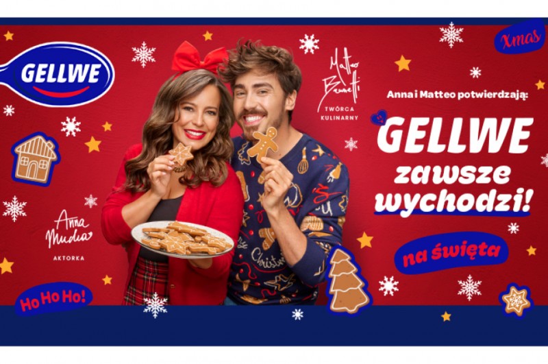 Anna Mucha i Matteo Brunetti w kampanii Gellwe: humor, energia i pewność efektu