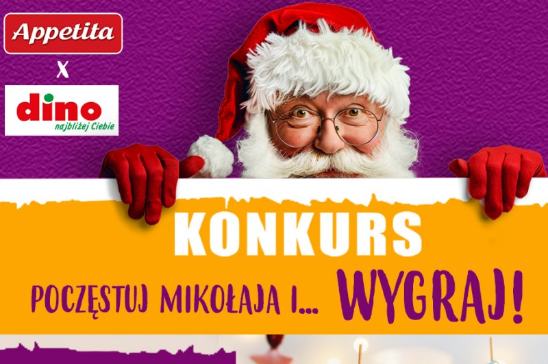 Appetita wystartowała z nowym konkursem „Poczęstuj Mikołaja i… WYGRAJ!”