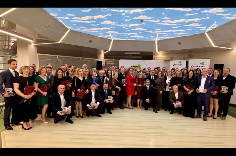 Mlekpol wyróżnił 47 dostawców Kryształową Krową