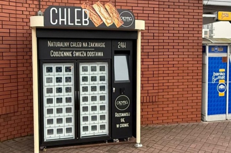 Croma otworzyła pierwszy Chlebomat w Katowicach