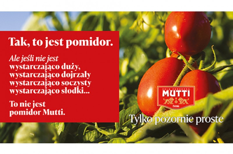 Mutti z kampanią „Tylko pozornie proste” – historia prawdziwej perfekcji pomidorów