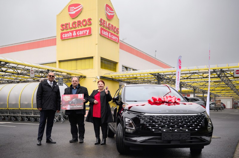 Finał Wielkiej Loterii „28 lat Selgros”. Nagroda główna odebrana!