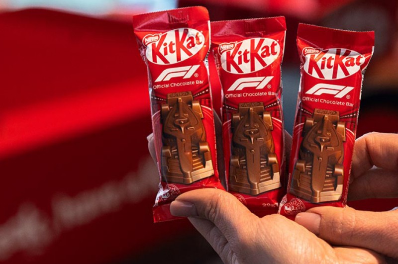 KitKat oficjalnym partnerem czekoladowym Formuły 1