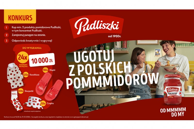 Ruszył Ogólnopolski Konkurs Pomidorowy marki Pudliszki