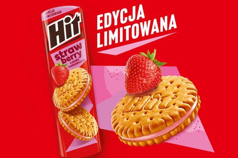 HIT wprowadza limitowaną edycję markiz o smaku truskawkowym