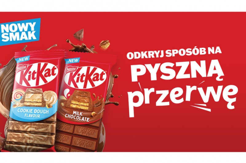 Marka KITKAT rozszerza portfolio o dwa warianty smakowe