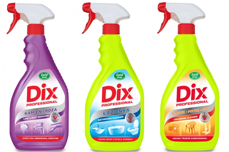 Nowa szata graficzna produktów Dix Professional