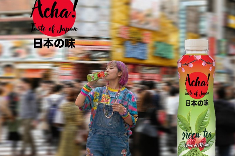 Nowość od WOSANA  Acha! – napój na bazie herbaty inspirowany Japonią