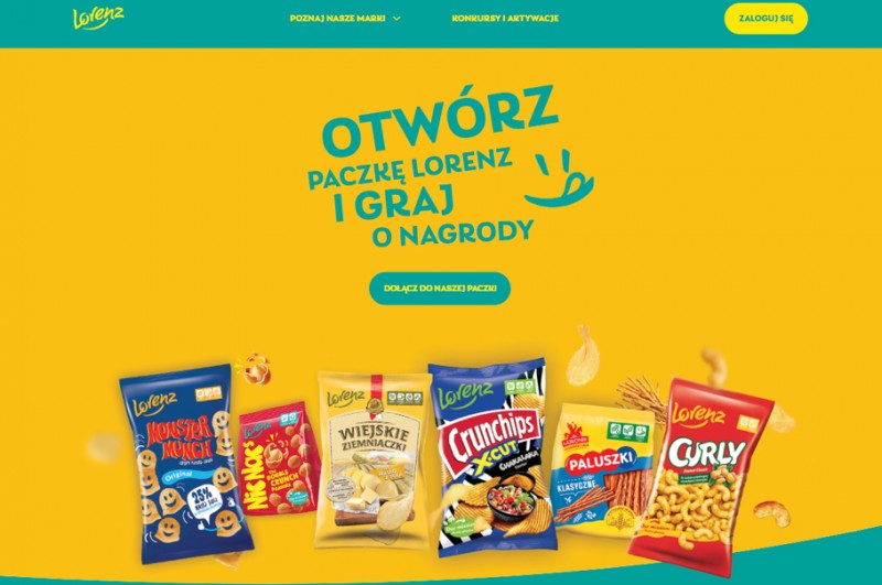 Paczka Lorenz: wygodny dostęp do ulubionych marek, konkursów i nowości!